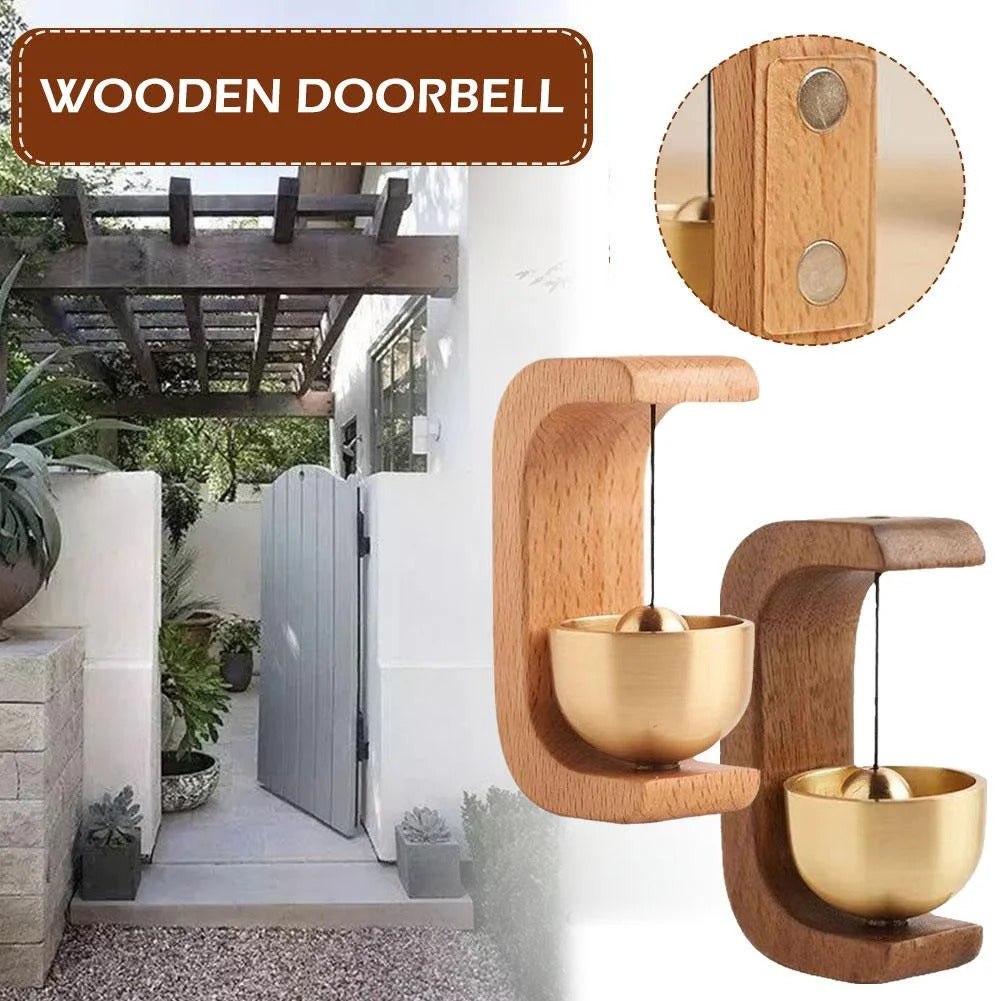Wooden Magnetic Door Bell