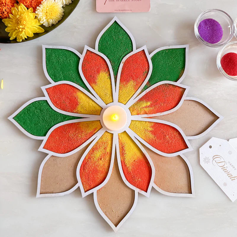 Reusable Rangoli Mat