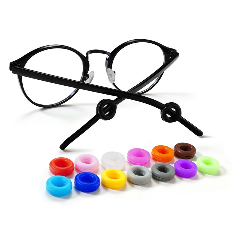 Anti Slip Silicone Rings For Glasses (Pak of 10)