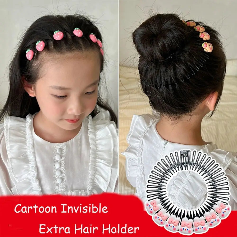 Colorful Circular Comb Headband for Girls