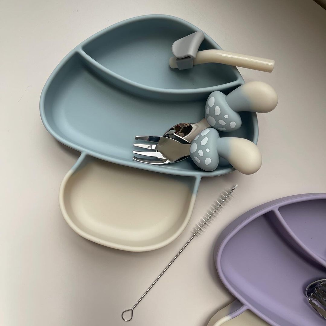 Cartoon Shaped Baby Feeding Set