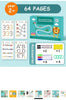 Reusable 64 pages kids practice set