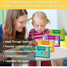 Reusable 64 pages kids practice set