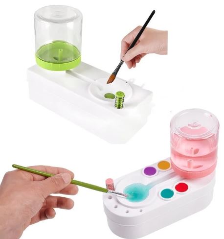 Portable Paint Brush Washer