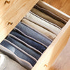 Wardrobe Clothes Compartment Boxes / Jeans Storage Box