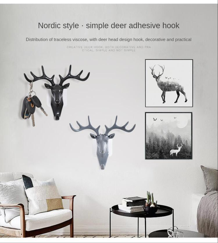 Deer Wall Hanging Hook